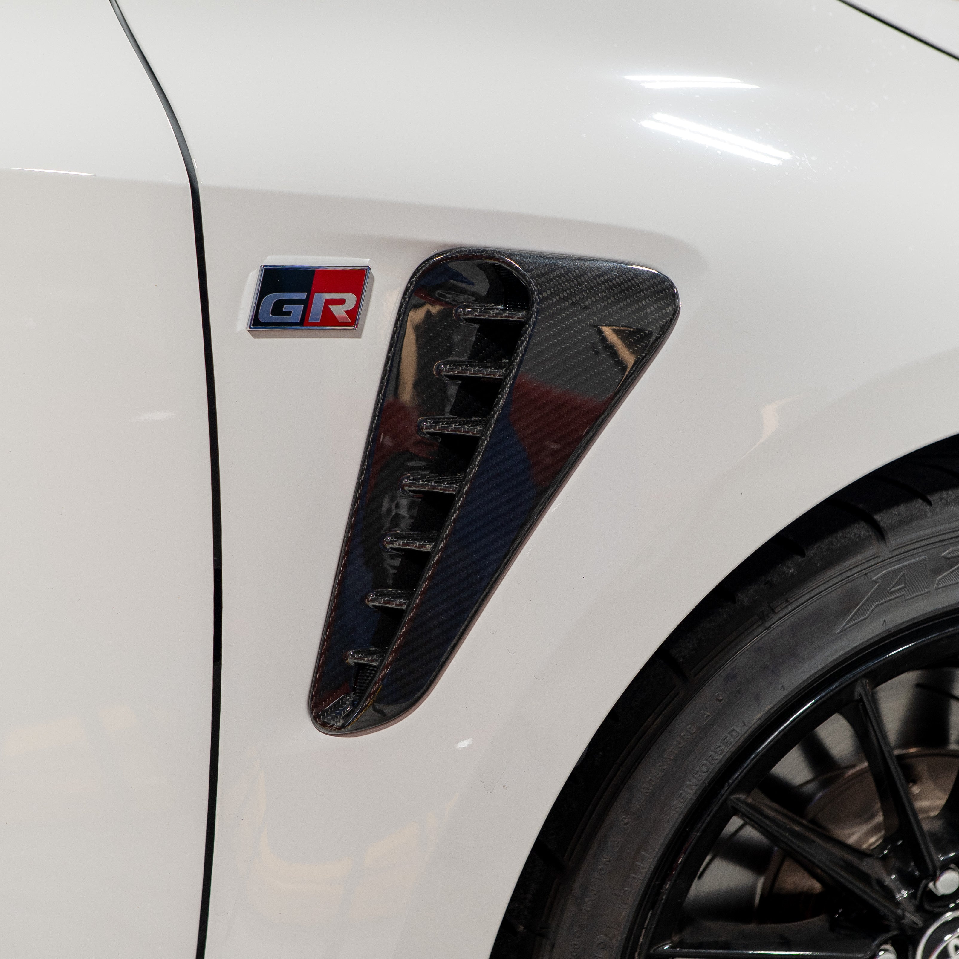 Driven.Media Carbon Fiber Exterior Fender Side Vent Covers - 2023+ Toyota GR Corolla
