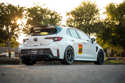 APEXI N1 Evo Extreme Valved Quad Exit Catback Exhaust System (Resonated & Nonresonated) - 2023+ Toyota GR Corolla