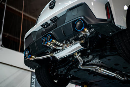 APEXI N1 Evo Extreme Valved Quad Exit Catback Exhaust System (Resonated & Nonresonated) - 2023+ Toyota GR Corolla