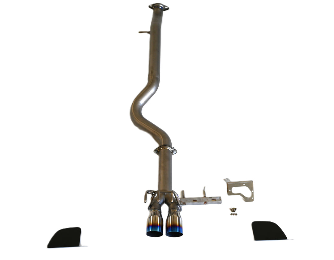 Invidia Full Titanium Center Exit Cat-Back Exhaust - 2023+ Toyota GR Corolla