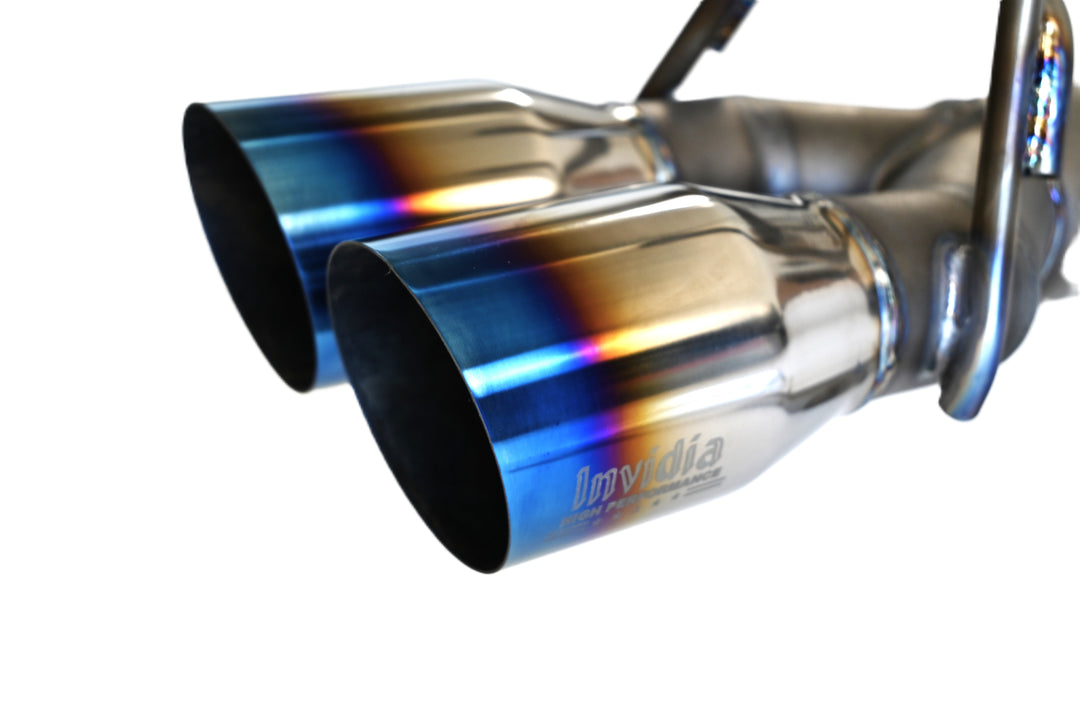 Invidia Full Titanium Center Exit Cat-Back Exhaust - 2023+ Toyota GR Corolla