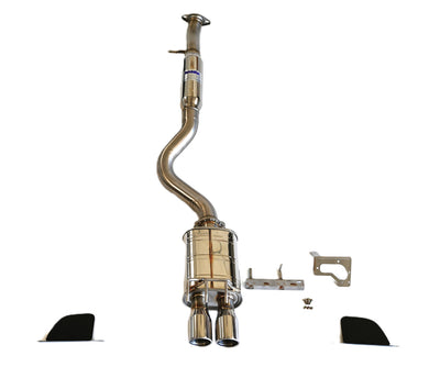 Invidia Q300 Cat-Back Rolled S.S Tip - 2023+ Toyota GR Corolla