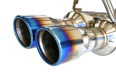 Invidia R400 Cat-Back Exhaust Rolled Titanium Tip - 2023+ Toyota GR Corolla