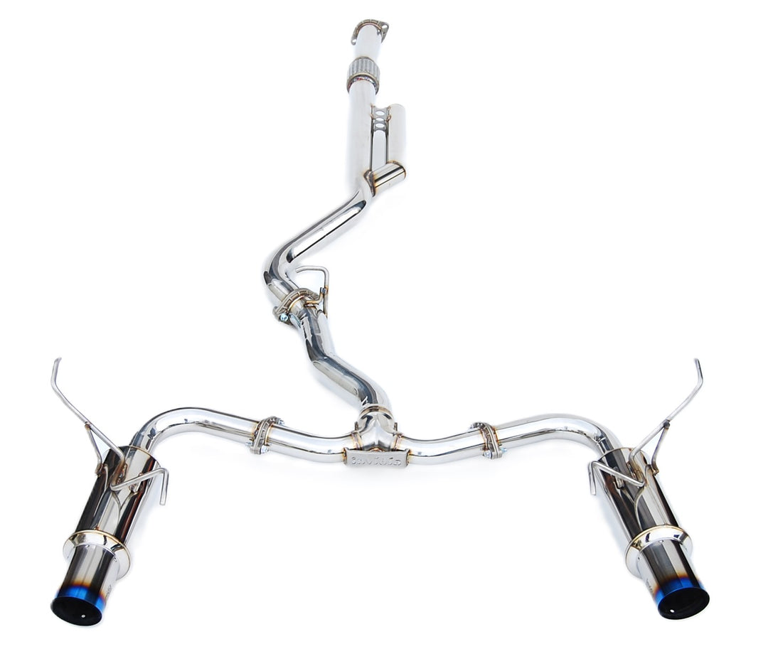 Invidia N1 Twin Outlet Cat-Back Exhaust - 2022+ Subaru WRX