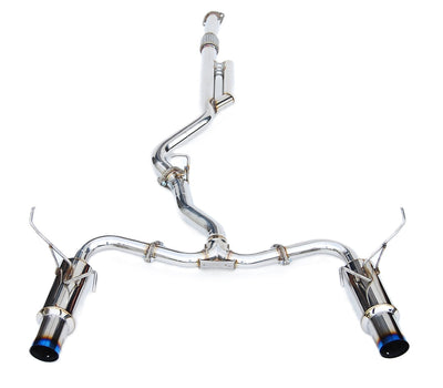 Invidia N1 Twin Outlet Cat-Back Exhaust - 2022+ Subaru WRX