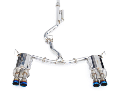 Invidia Q300 3.0in VB Catback Exhaust - 2022+ Subaru WRX