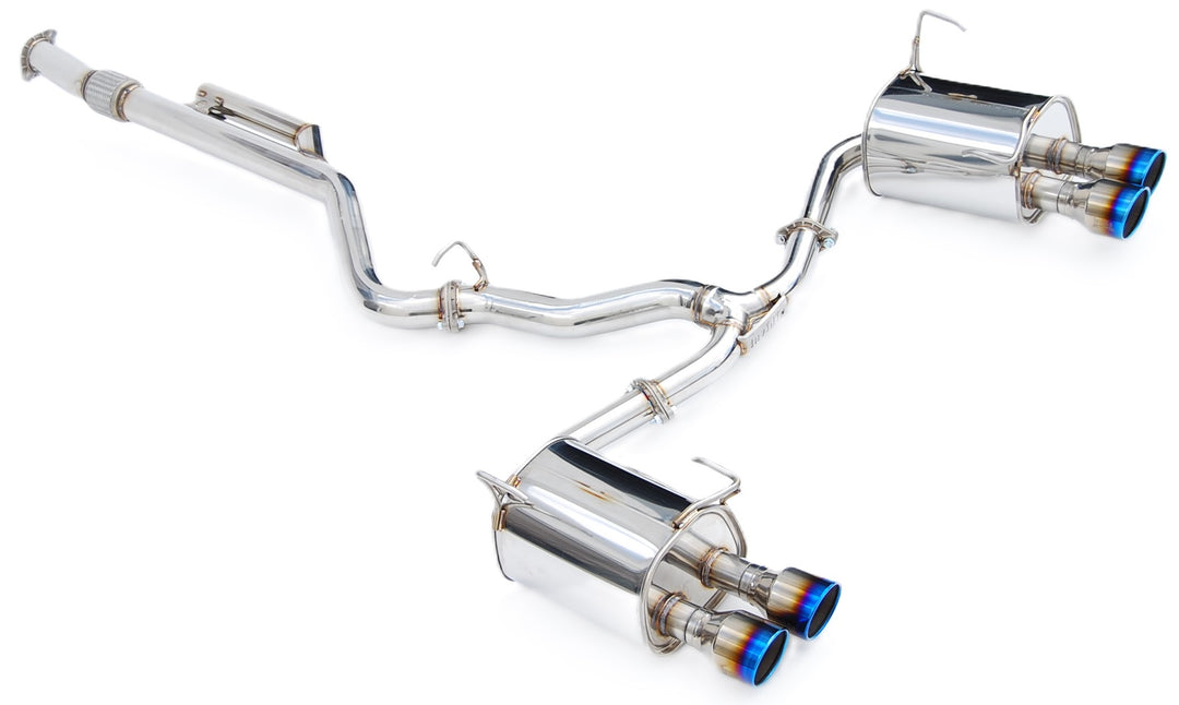Invidia Q300 3.0in VB Catback Exhaust - 2022+ Subaru WRX