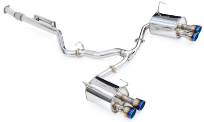 Invidia Q300 3.0in VB Catback Exhaust - 2022+ Subaru WRX