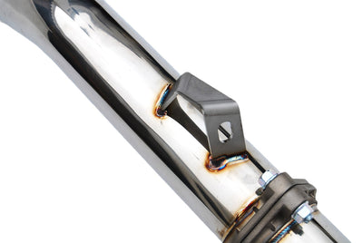 Invidia Bottom High Flow Cat Front Pipe - 2022+ Subaru WRX