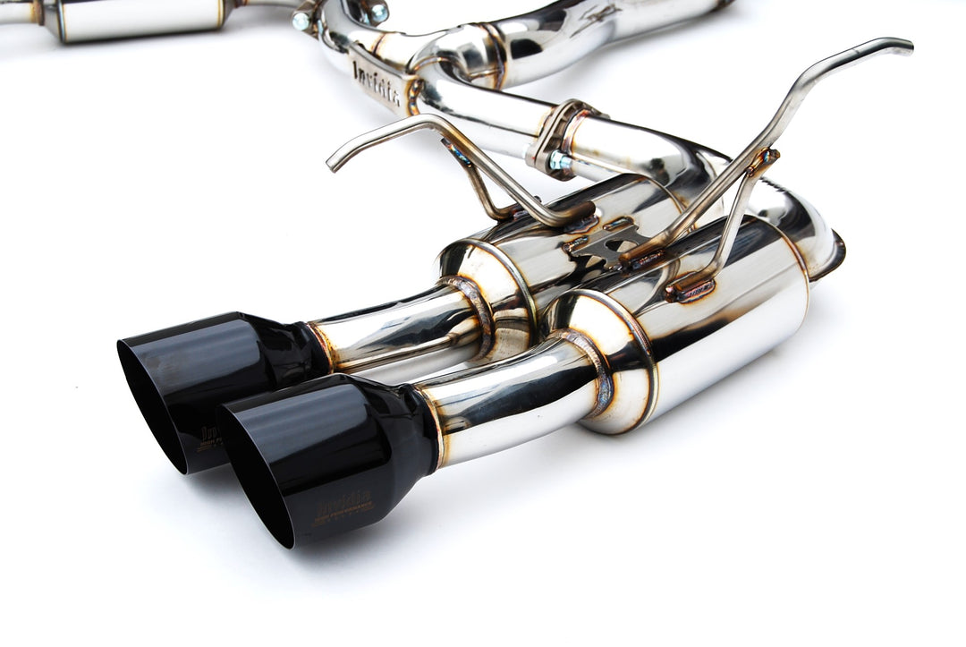 Invidia R400 Gemini Cat-Back Exhaust Single Layer Quad Tip - 2022+ Subaru WRX
