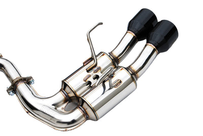 Invidia R400 Gemini Cat-Back Exhaust Single Layer Quad Tip - 2022+ Subaru WRX