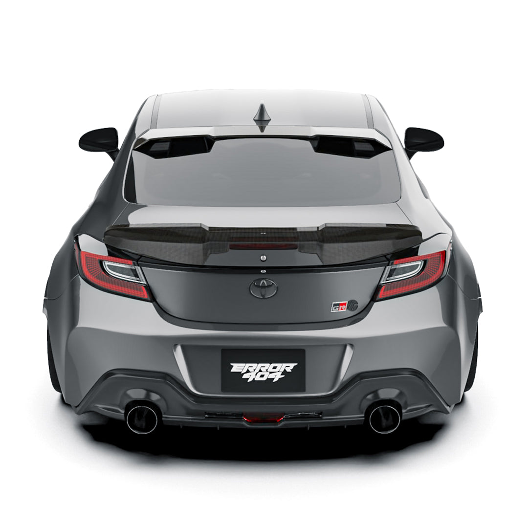 Error 404 Carbon Fiber Rear Window Visor - 2022+ Subaru BRZ / Toyota GR86