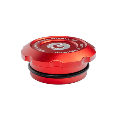 Goldenwrench Supply BLACKLINE Performance Washer Fluid Cap - 2023+ Toyota GR Corolla