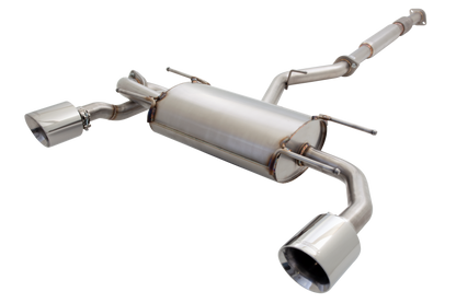 XForce 2.5in Stainless Steel Cat-back System - 2013+ Scion FR-S / Toyota 86 & GR86 / 13-22+ Subaru BRZ