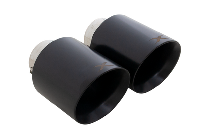 Xforce 4.5"in FR-S / BRZ / GR86 Exhaust Matte Black Tip Kit