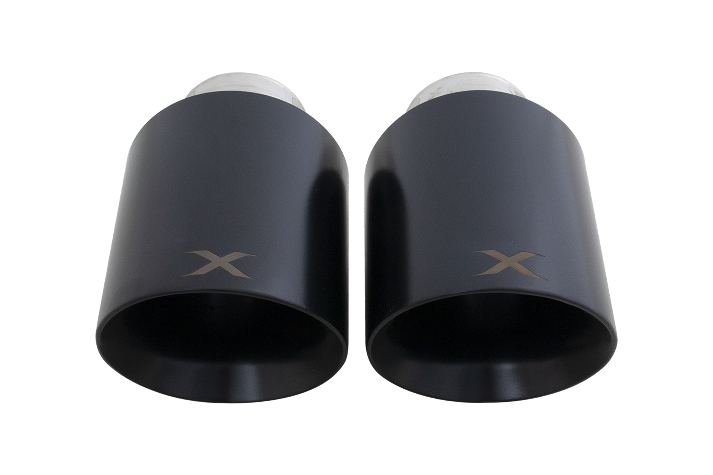 Xforce 4.5"in FR-S / BRZ / GR86 Exhaust Matte Black Tip Kit