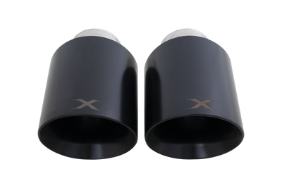 Xforce 4.5"in FR-S / BRZ / GR86 Exhaust Matte Black Tip Kit