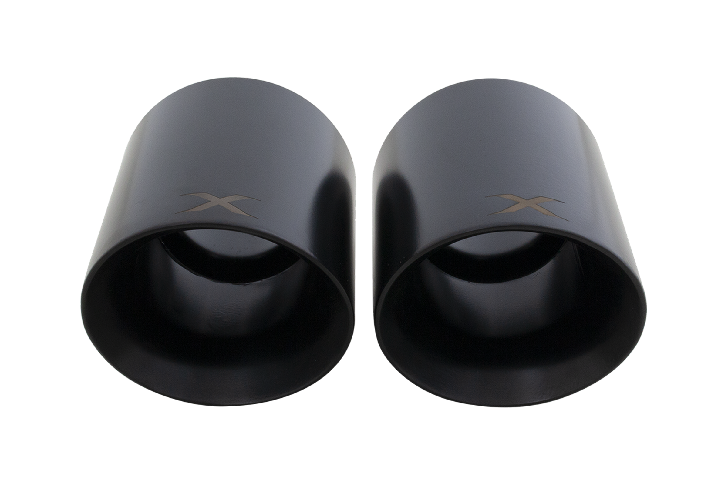 Xforce 4.5"in FR-S / BRZ / GR86 Exhaust Matte Black Tip Kit