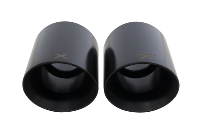 Xforce 4.5"in FR-S / BRZ / GR86 Exhaust Matte Black Tip Kit