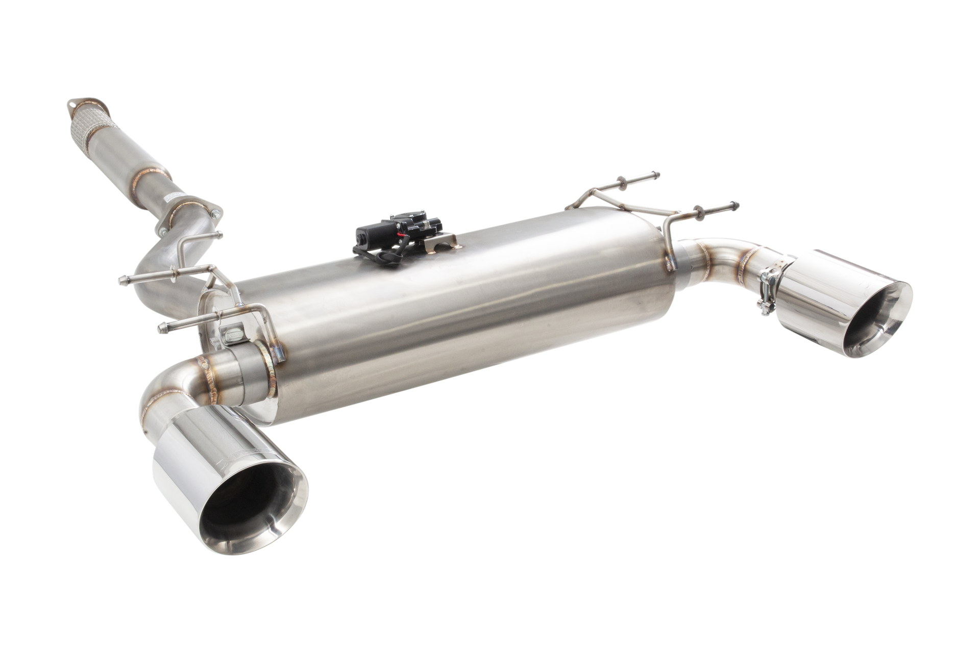 MOSES② XForce 2.5Inch Varex Valved Cat Back Exhaust System - 2013+ Scion