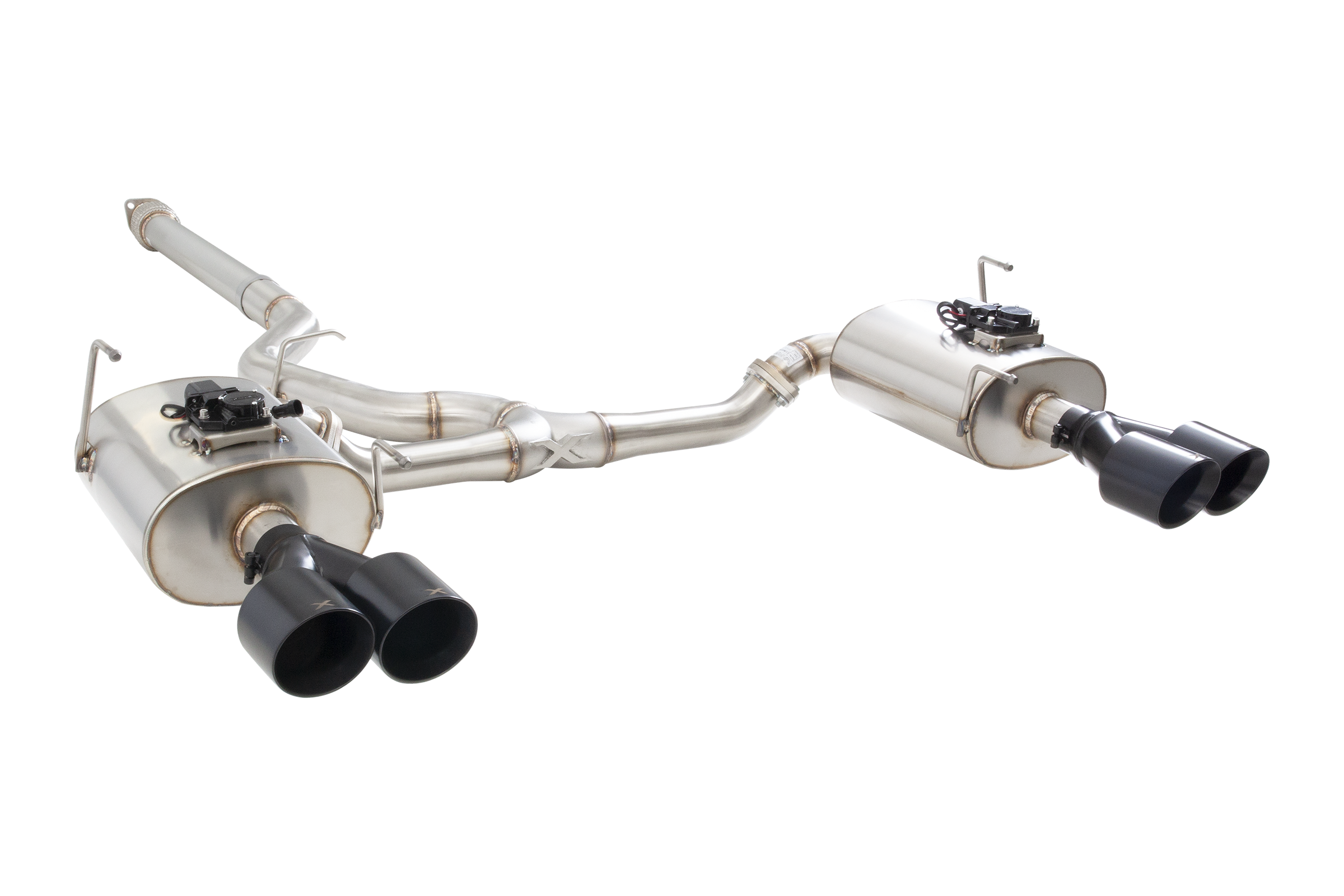 XForce 3" Varex Valved Quad Tip Cat-Back Exhaust System – 2022+ Subaru WRX