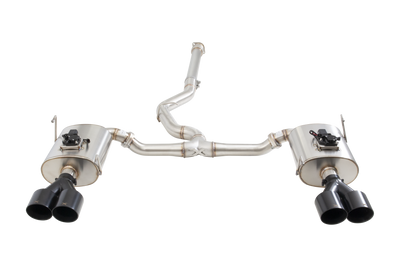 XForce 3" Varex Valved Quad Tip Cat-Back Exhaust System – 2022+ Subaru WRX