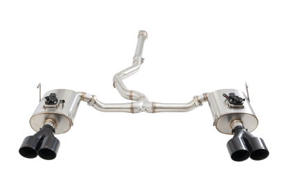 XForce 3" Varex Valved Quad Tip Cat-Back Exhaust System – 2022+ Subaru WRX