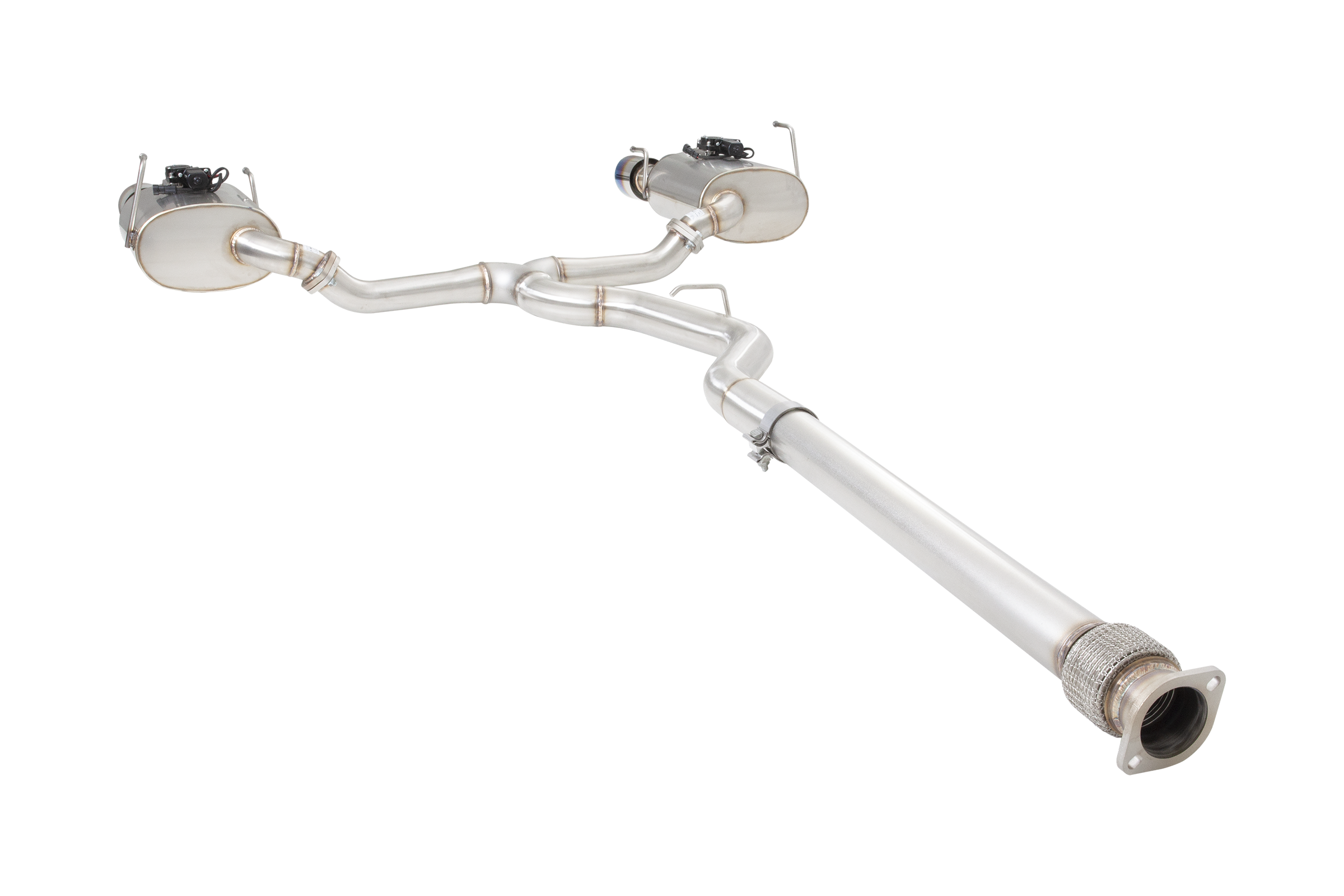 XForce 3" Varex Valved Quad Tip Cat-Back Exhaust System – 2022+ Subaru WRX