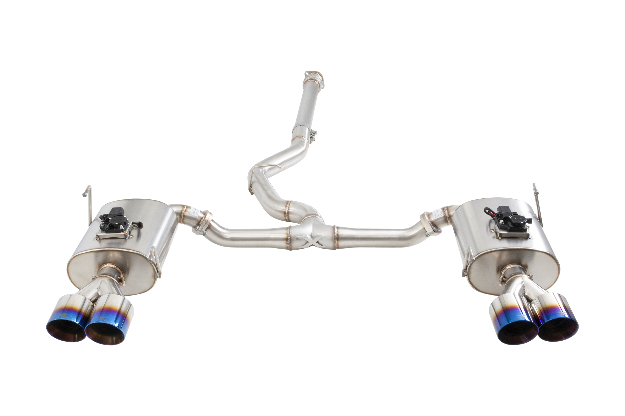 XForce 3" Varex Valved Quad Tip Cat-Back Exhaust System – 2022+ Subaru WRX