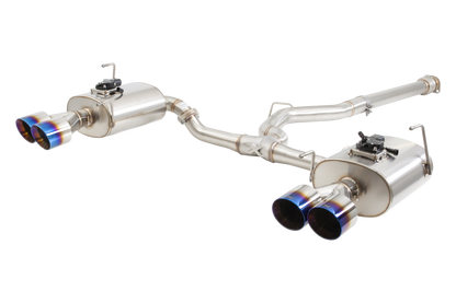 XForce 3" Varex Valved Quad Tip Cat-Back Exhaust System – 2022+ Subaru WRX
