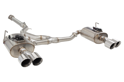 XForce 3" Varex Valved Quad Tip Cat-Back Exhaust System – 2022+ Subaru WRX