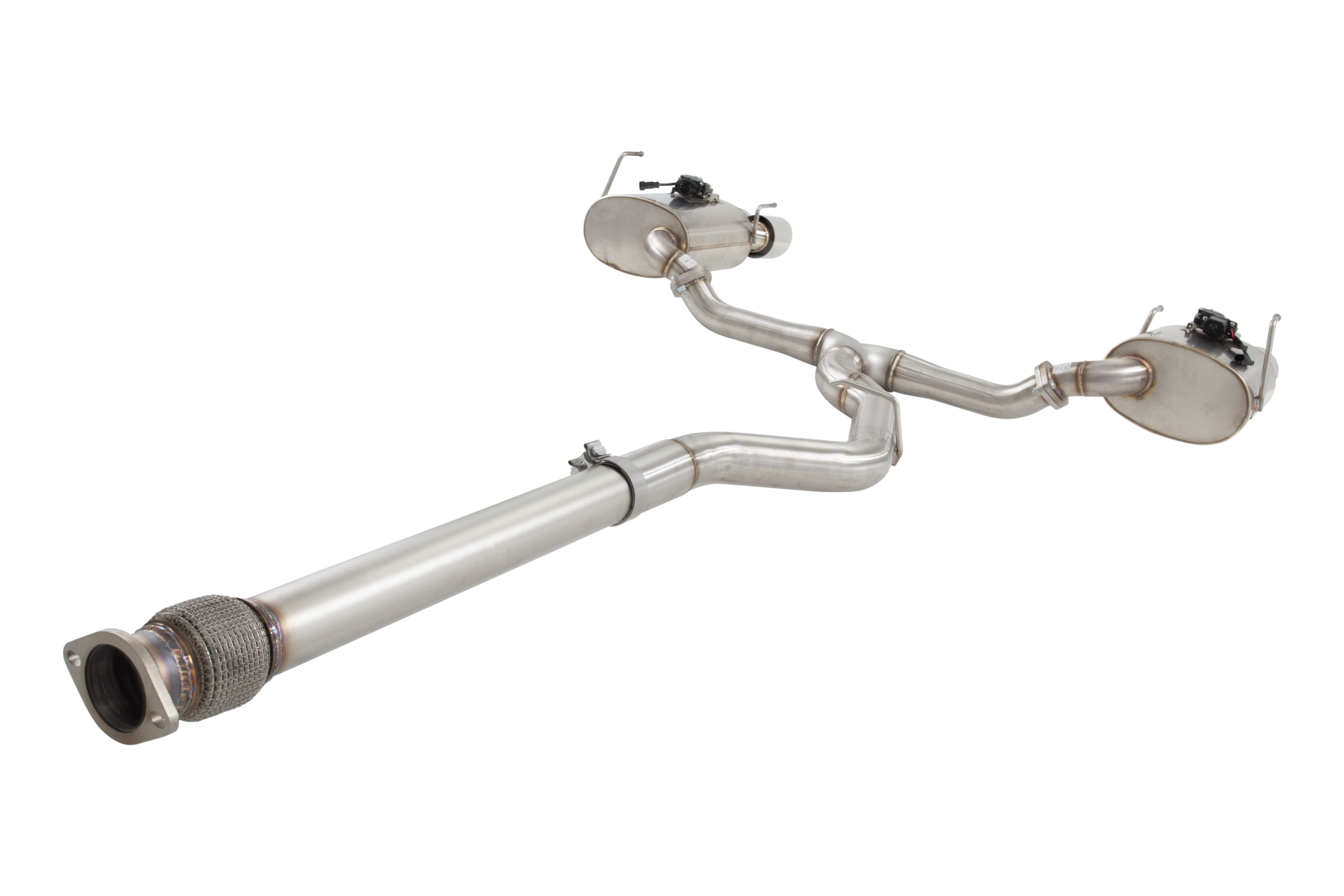 XForce 3" Varex Valved Quad Tip Cat-Back Exhaust System – 2022+ Subaru WRX