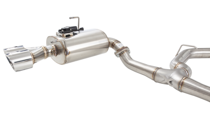 XForce 3" Varex Valved Quad Tip Cat-Back Exhaust System – 2022+ Subaru WRX