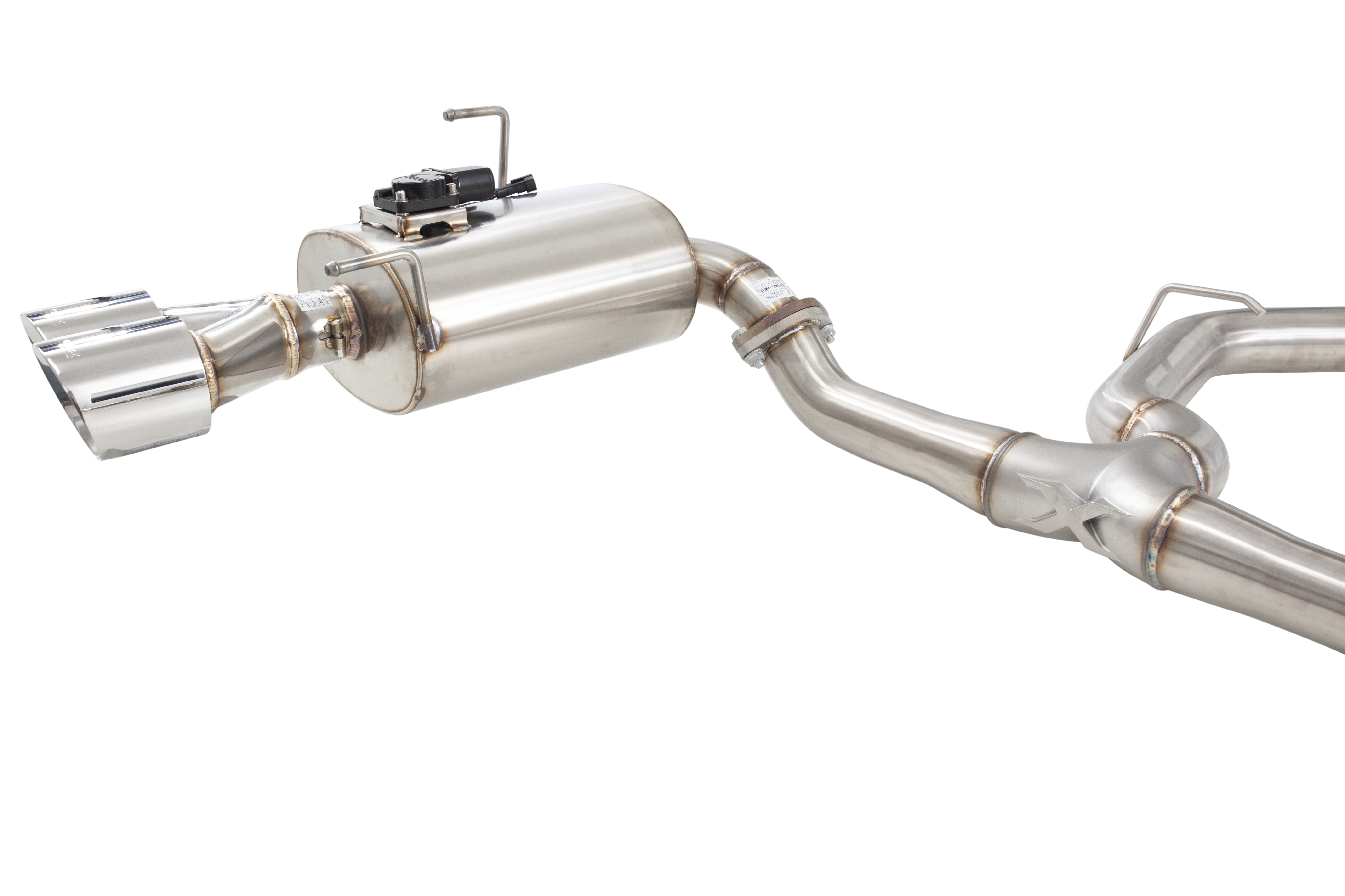 XForce 3" Varex Valved Quad Tip Cat-Back Exhaust System – 2022+ Subaru WRX
