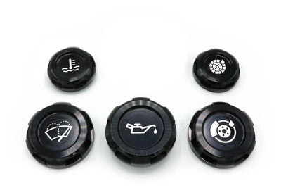 Billetworkz Engine Bay Caps – 2013–2022+ Subaru BRZ / Toyota 86 & GR86 / 13–16 Scion FR-S