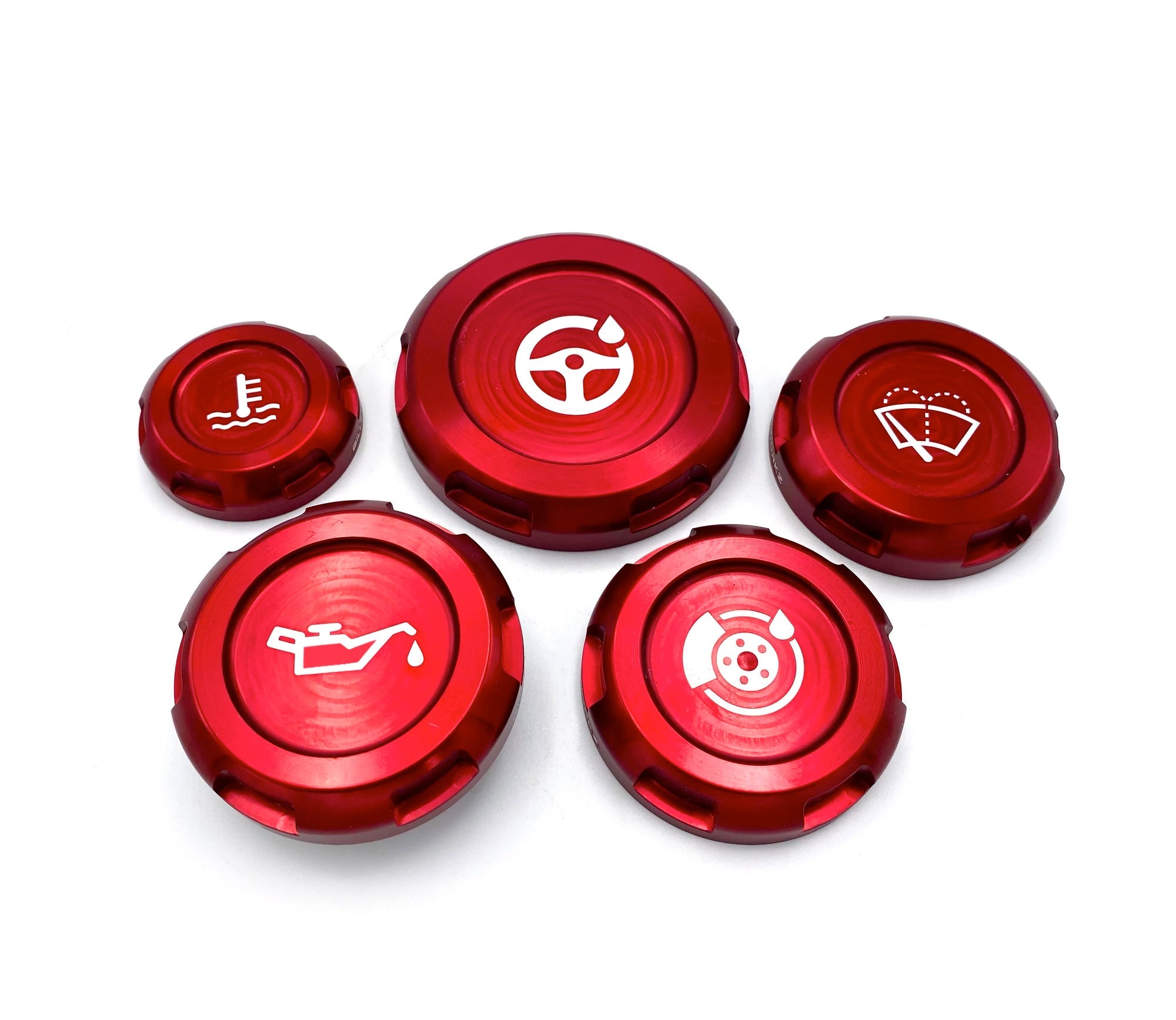 Billetworkz Engine Bay Caps – 2015–2021 Subaru STI