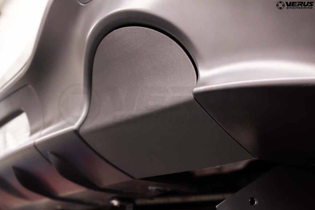 Verus Engineering Exhaust Cutout Cover - 2022+ Toyota GR86 / Subaru BRZ