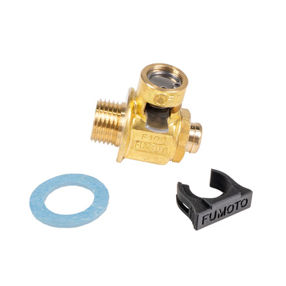 Fumoto Short Nipple Oil Drain Valve (M16-1.5mm) - 13-22+ Subaru BRZ / Toyota GR86 / 13-16 Scion FR-S / GT86