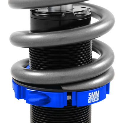 Fortune Auto Dreadnought Pro 2-way Adjustable Coilover Kit - 2015-2021 Subaru WRX / STI