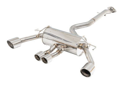APEXI N1 Evo Extreme Valved Quad Exit Catback Exhaust System (Resonated & Nonresonated) - 2023+ Toyota GR Corolla