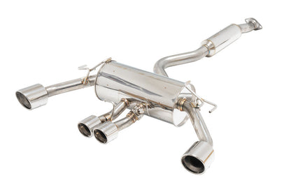 APEXI N1 Evo Extreme Valved Quad Exit Catback Exhaust System (Resonated & Nonresonated) - 2023+ Toyota GR Corolla