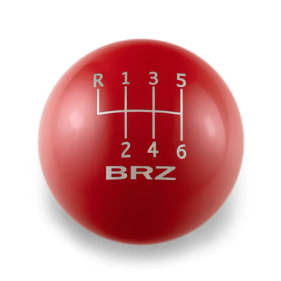 Billetworkz Weighted Shift Knob 6 Speed BRZ Standard Engraving - 2013-2021 Toyota 86 / Subaru BRZ / Scion FRS