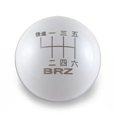 Billetworkz Weighted Shift Knob 6 Speed BRZ Japanese Engraving - 2013-2021 Toyota 86 / Subaru BRZ / Scion FRS