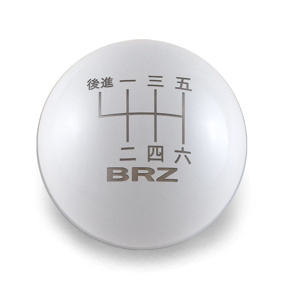 Billetworkz 6 Speed Japanese Weighted BRZ Shift Knob - Subaru BRZ / 2022+ Toyota GR86