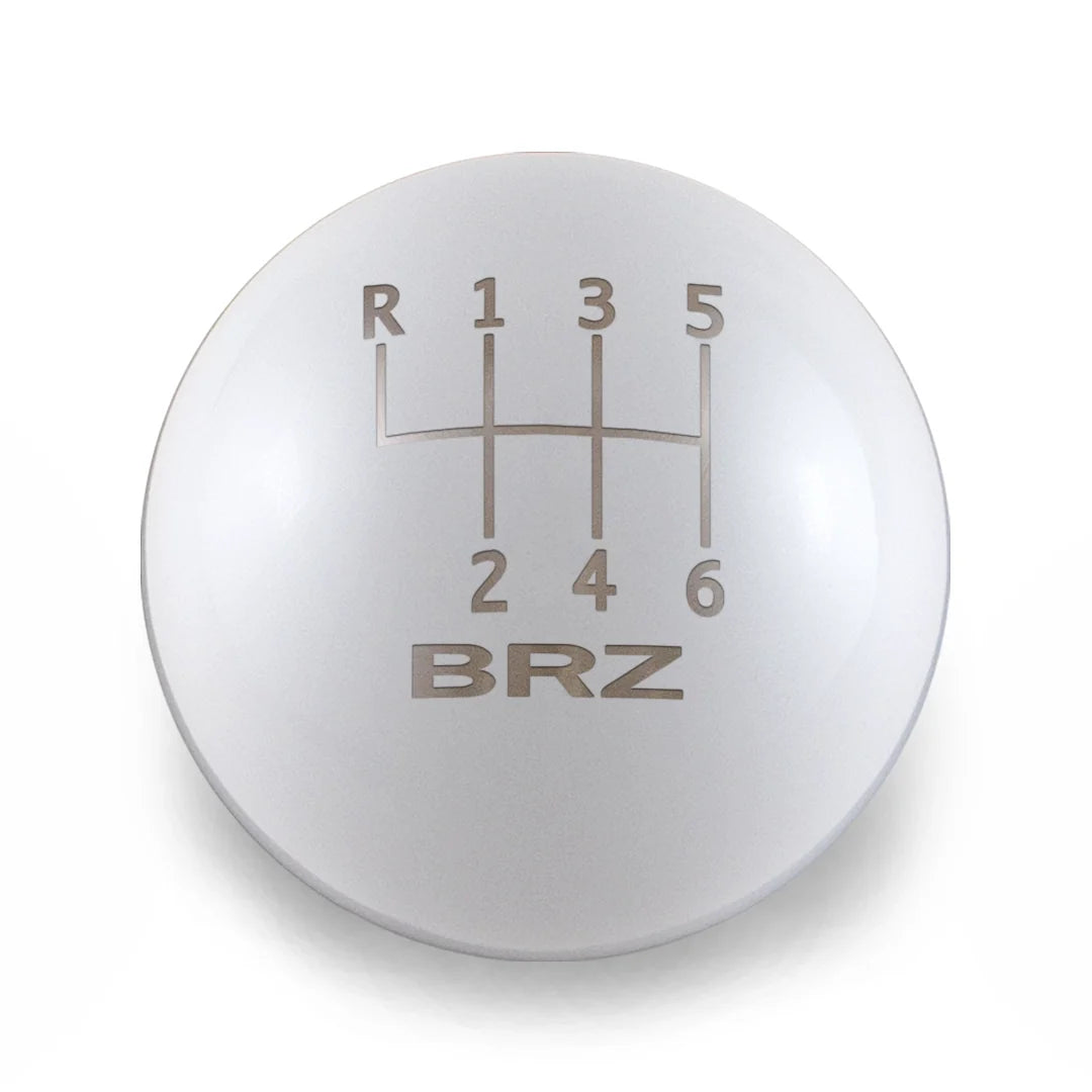Billetworkz Weighted Shift Knob 6 Speed BRZ Standard Engraving - 2022+ Toyota GR86 / Subaru BRZ