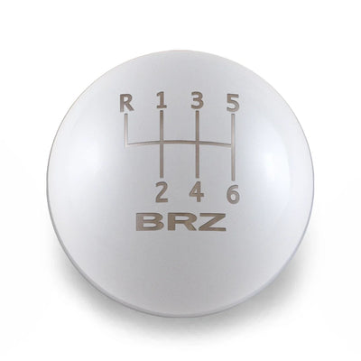 Billetworkz Weighted Shift Knob 6 Speed BRZ Standard Engraving - 2022+ Toyota GR86 / Subaru BRZ