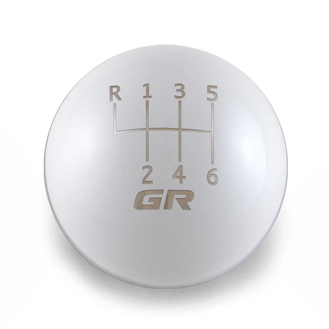 Billetworkz Weighted Shift Knob 6 Speed GR Standard Engraving - 2022+ Toyota GR86 / Subaru BRZ