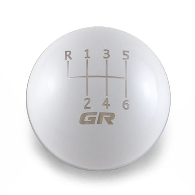 Billetworkz Weighted Shift Knob 6 Speed GR Standard Engraving - 2022+ Toyota GR86 / Subaru BRZ