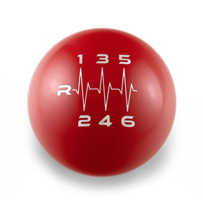 Billetworkz Weighted Shift Knob 6 Speed Heartbeat Engraving - 2022+ Toyota GR86 / Subaru BRZ