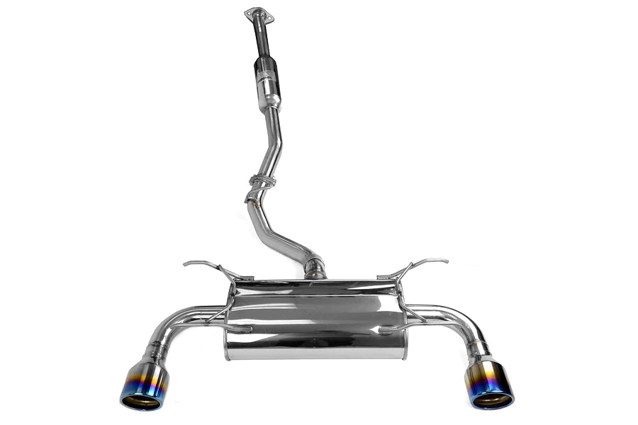 Invidia Q300 Cat-Back Exhaust w/ Rolled Tips - 2013-2022+ Toyota GR86 86 / Subaru BRZ / Scion FRS